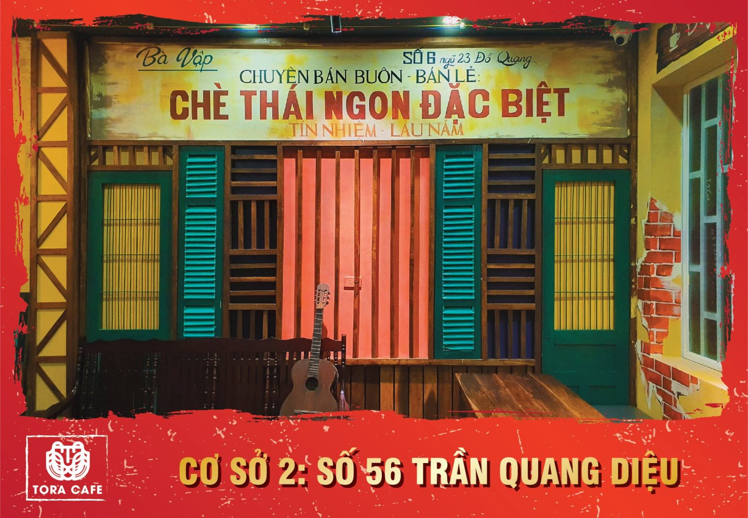 Tora Cafe cơ sở 56 Trần Quang Diệu